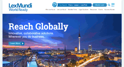 Desktop Screenshot of lexmundi.com